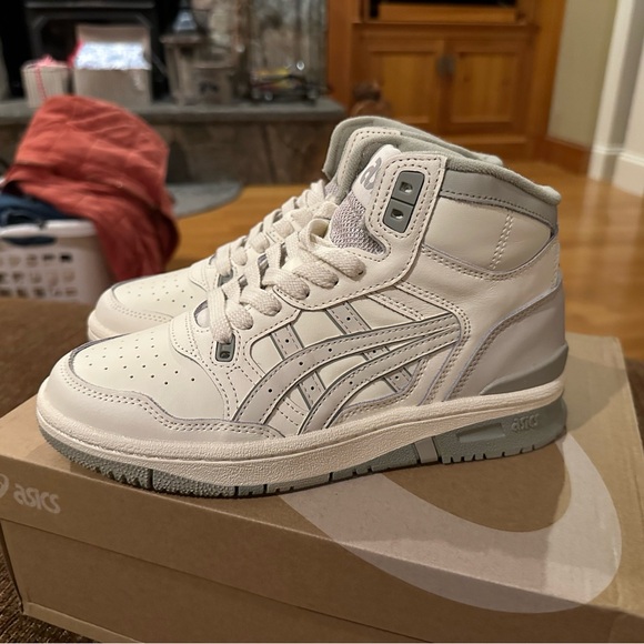 ASICS x FREE PEOPLE unisex EX89 MT heritage hi-top basketball icon sneaker - Picture 8 of 16